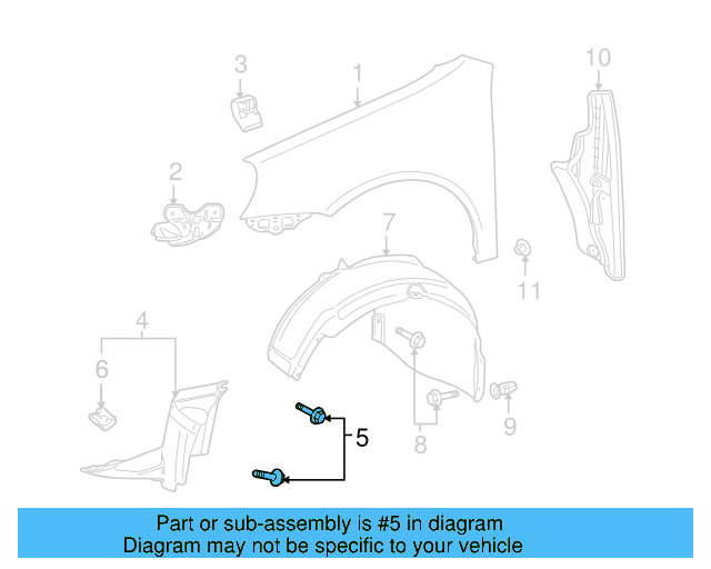 Fender Splash Shield 1K9-805-911-A - View 10