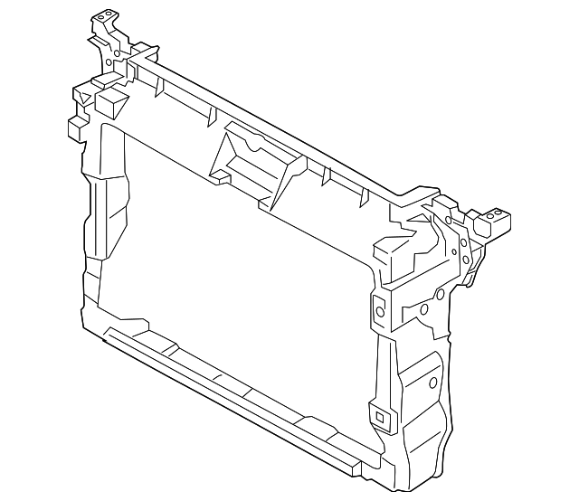 Radiator Support Panel 3G8-805-588-AF