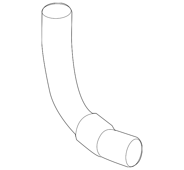 Radiator Coolant Hose 5K0-122-051-P - View 3
