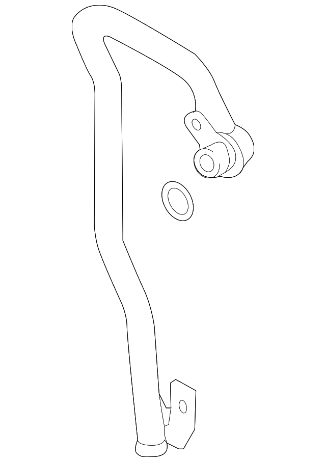 Inlet Tube 04L-121-065-AJ - View 2