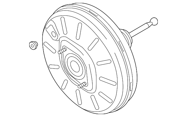Power Brake Booster 5Q1-614-106-R - View 11