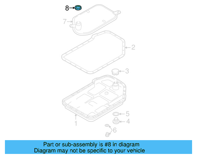 Filter Seal 01V-325-443 - View 5