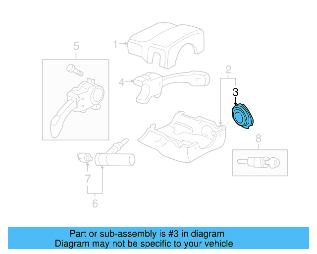 Steering Column Cover Grommet 8D0-905-869-01C - View 27