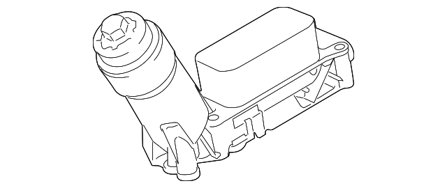 Oil Filter Housing 7B0-115-401 - View 2