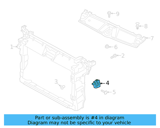 Support 3G8-805-019-A - View 3