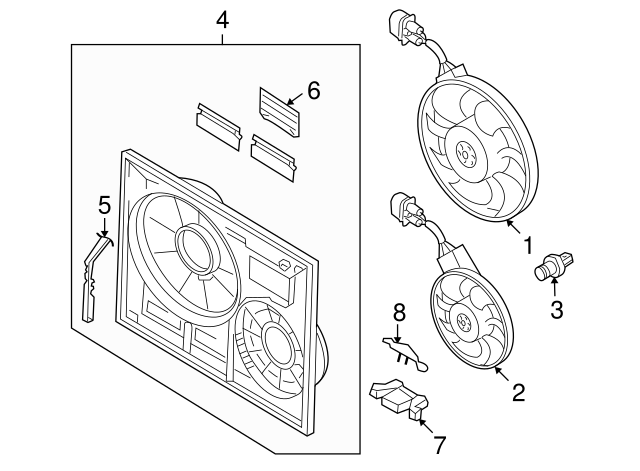 Retaining Bracket 7L0-805-517