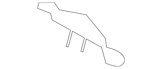 Retaining Bracket Retainer Clip 7L0-805-496-A - View 2