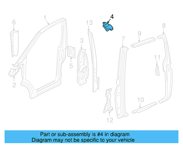 Reinforcement 701-809-446-B - View 6