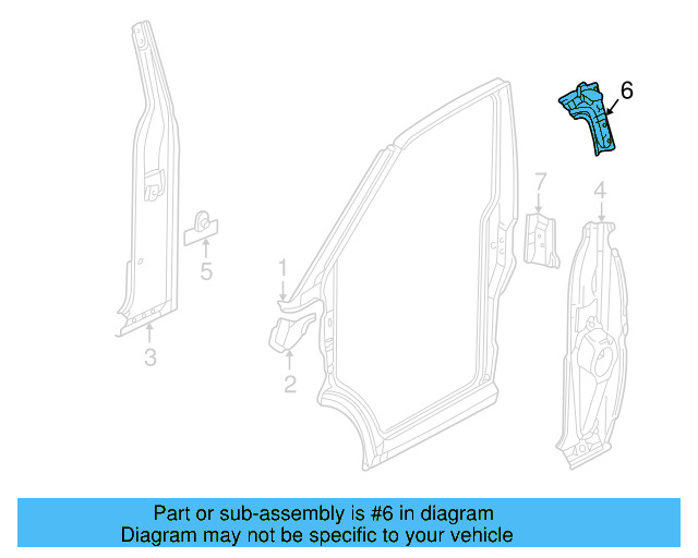 Reinforcement 701-809-446-B - View 7