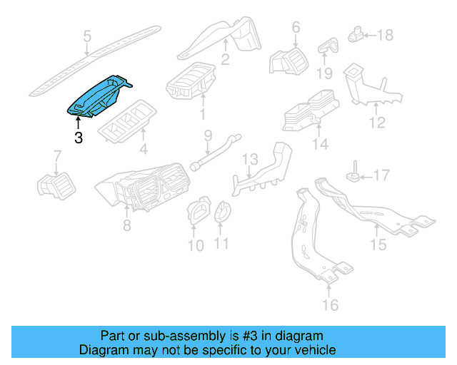 Intermediate Duct 1K1-819-063-B - View 6
