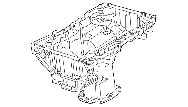 Oil Pan 7B0-103-601-B - View 3