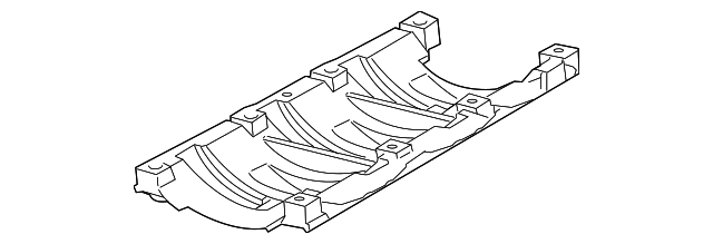 Oil Pan Baffle 7B0-103-623-A - View 3
