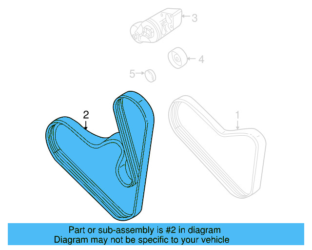 Serpentine Belt 06A-145-933-D
