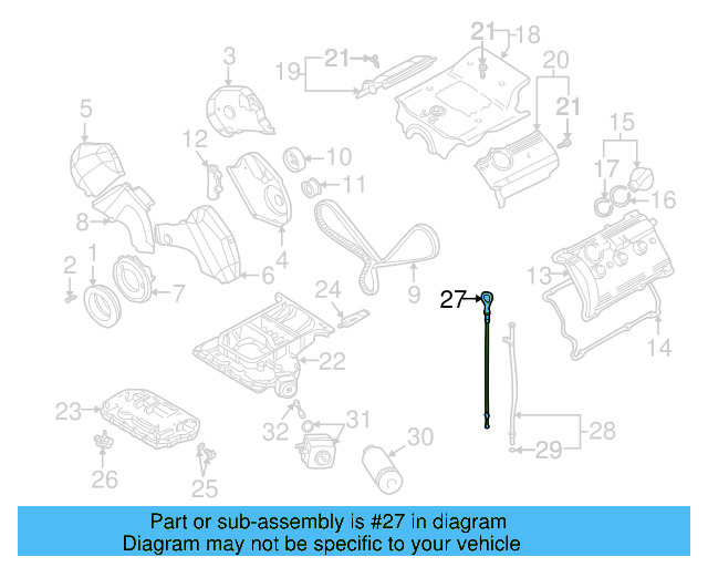 Dipstick 078-115-611-S - View 5