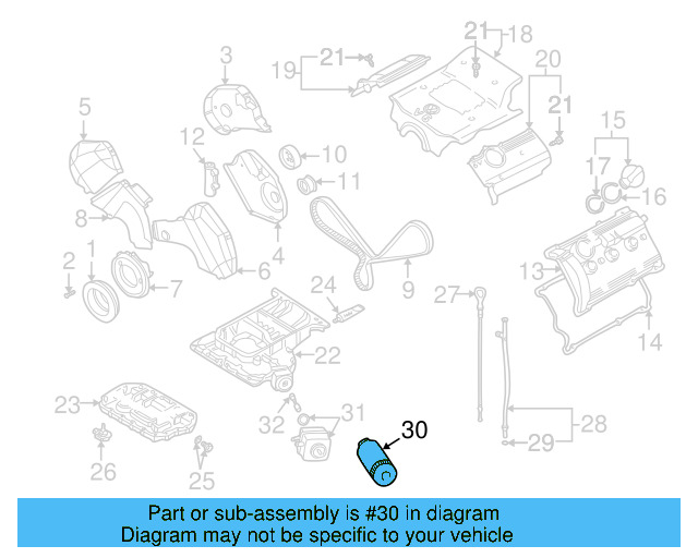 Oil Filter 078-115-561-J