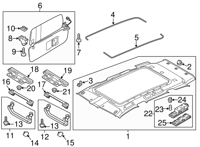 Fog Lamp Assembly Screw N-106-663-02 - View 3