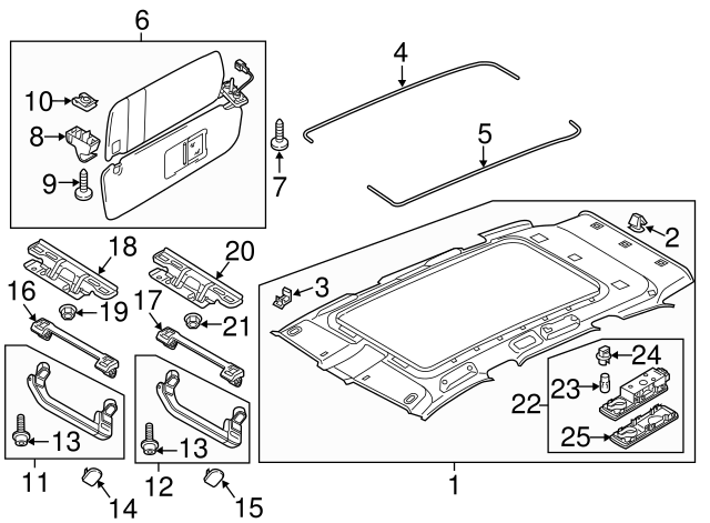 Fog Lamp Assembly Screw N-106-663-02 - View 4