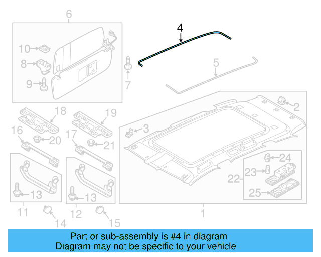Fog Lamp Assembly Screw N-106-663-02 - View 40