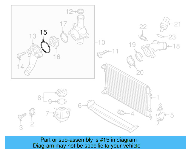 Flange Seal 07K-121-149 - View 26