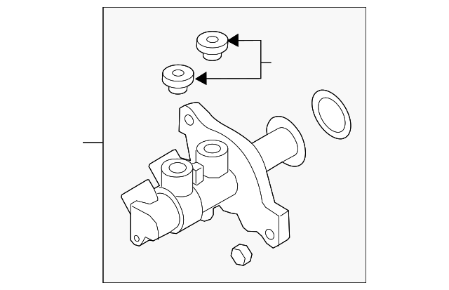 Master Cylinder 5Q1-614-019-Q-REP - View 8
