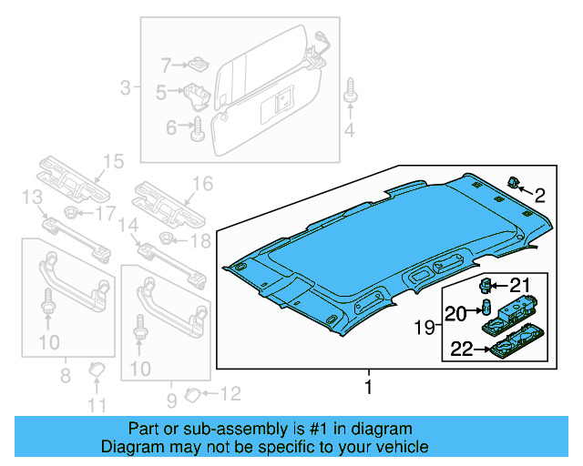 Headliner 7P6-867-501-CG-6K8