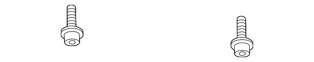 Fog Lamp Assembly Screw N-106-663-02 - View 24