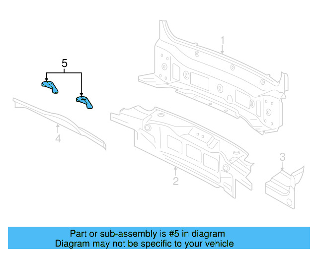 Side Trim Fastener WHT-003-482 - View 6