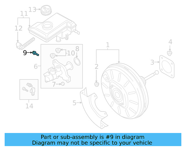 Brake Master Cylinder Screw WHT-007-916 - View 16