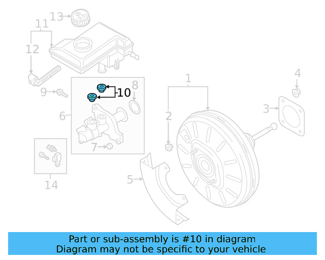 Master Cylinder Plug 4M0-611-817 - View 15