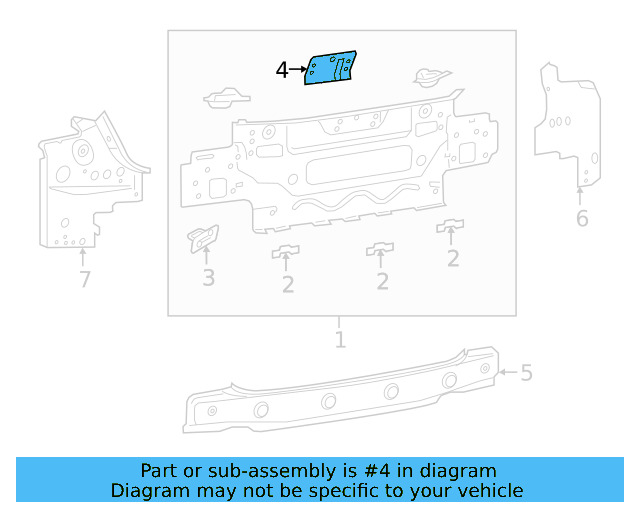 Lock Plate 3G8-813-323 - View 3