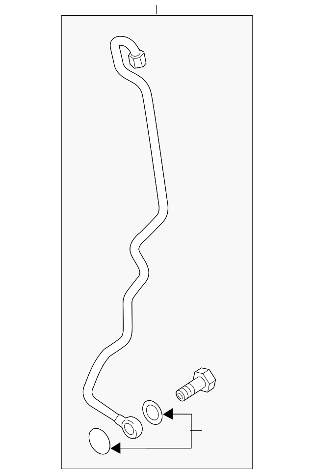 Oil Inlet Line 03L-145-771-AN - View 2