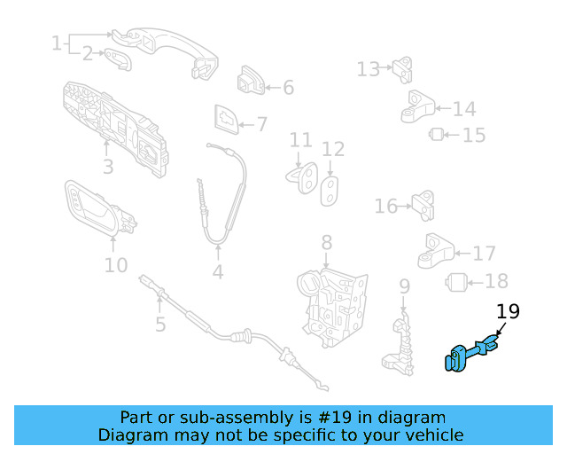 Door Check 2GJ-839-249-A - View 3