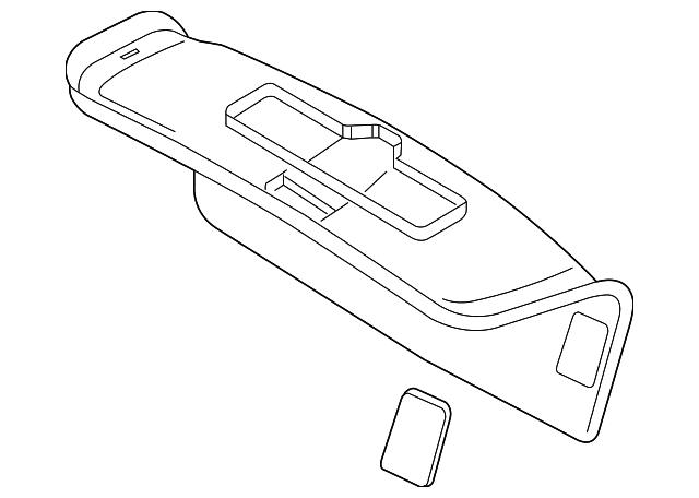 Lid Trim 3C8-867-605-K-8W4