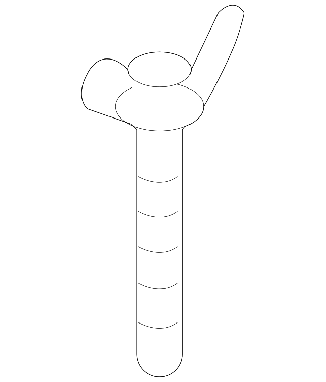 Spare Tire Retainer Wing N-107-113-01