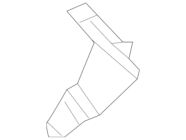 Passenger Air Bag Bracket 5C6-880-572 - View 2