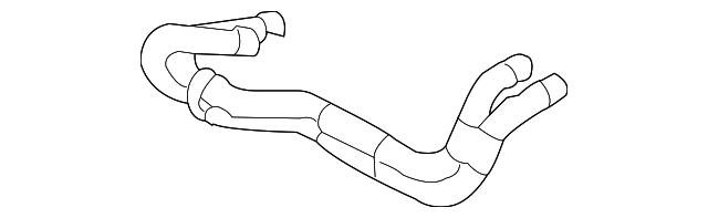 Water Hose 7L6-122-073 - View 2