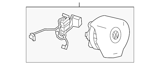 Steering Wheel Air Bag 1K0-880-201-BP-1QB - View 12