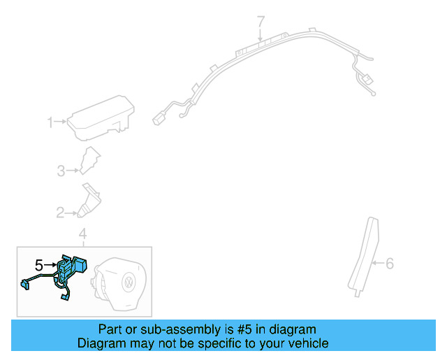 Wire Harness 5K0-971-584-B - View 8