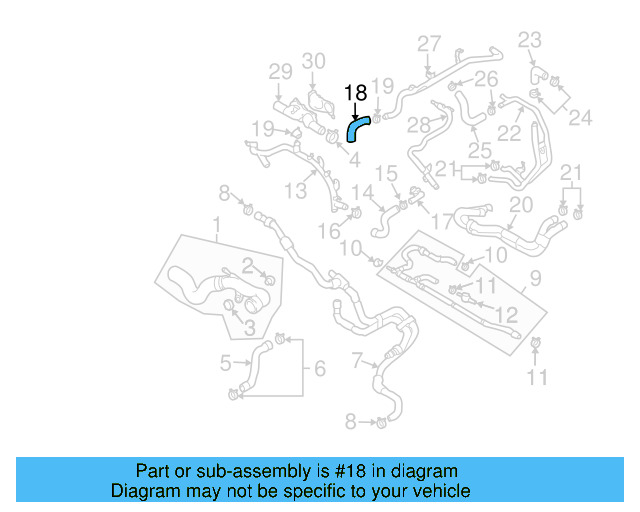 Outlet Hose 07Z-121-063-G - View 3