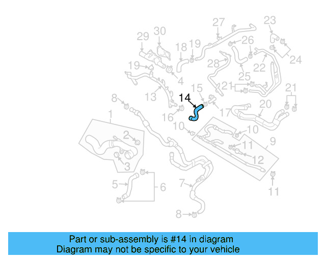 Inlet Hose 07Z-121-063-M - View 3