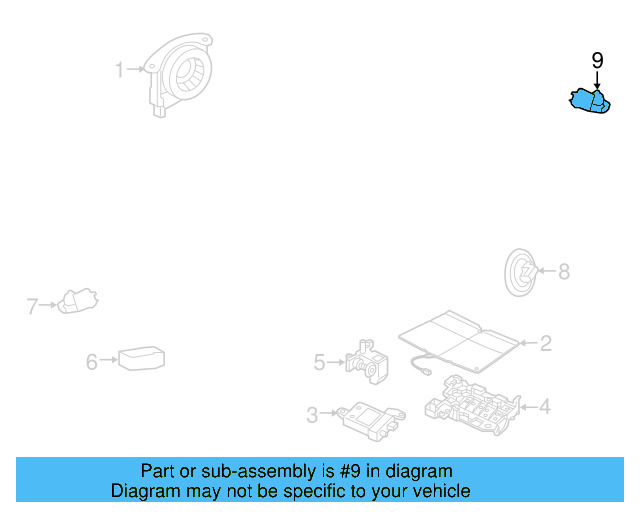 Side Impact Sens 561-959-351 - View 10