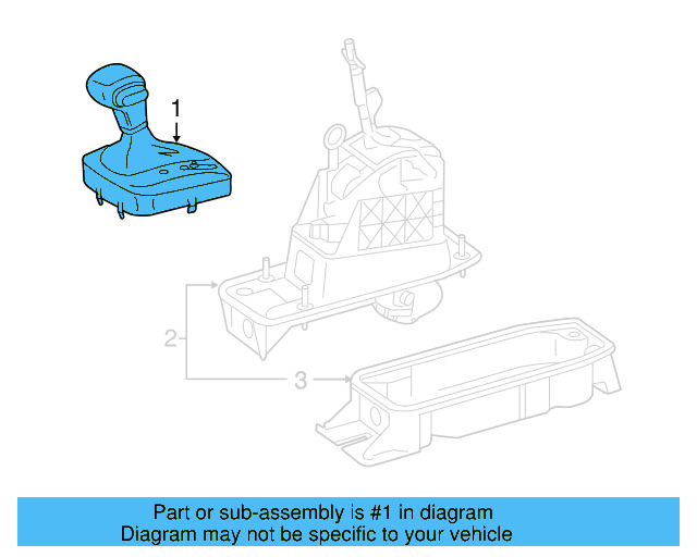 Shift Knob 5K1-713-203-D-UMF - View 6
