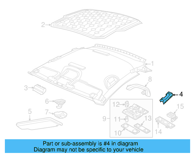 Bracket 5C5-858-685-C