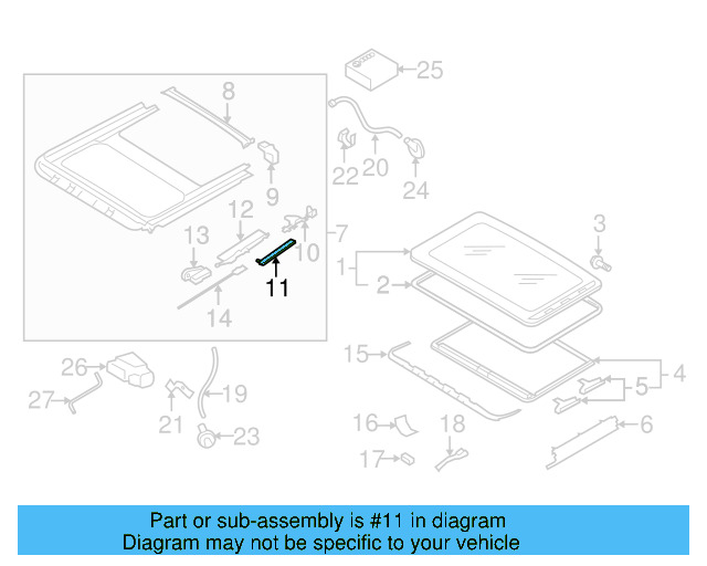 Spacer 8D5-877-421 - View 11