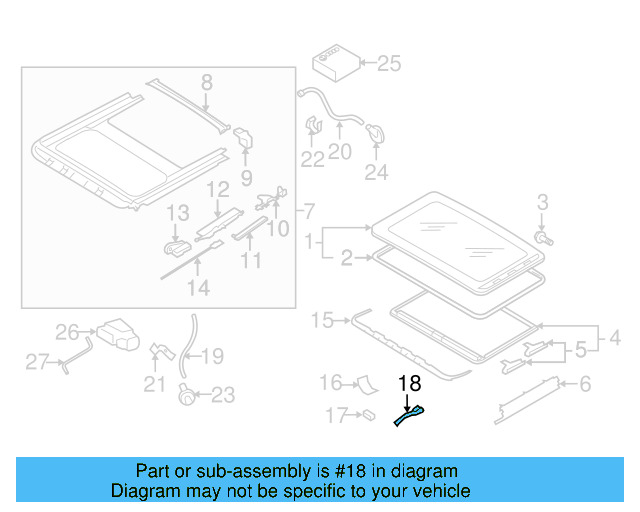 Air Deflector Spring 8D5-877-975 - View 8
