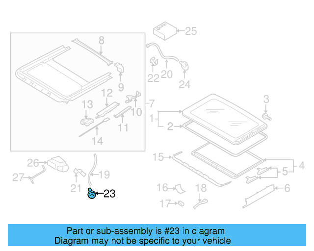 Drain Hose Grommet 1T0-877-242-A