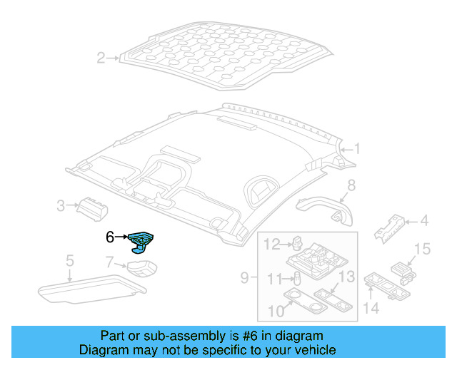 Sun Visor Holder 1K0-857-561-B-82V - View 25