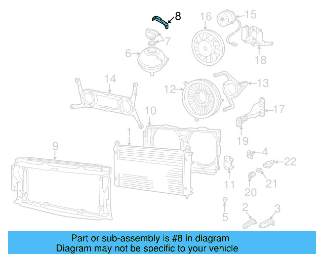 Reservoir Cap 357-121-422 - View 3