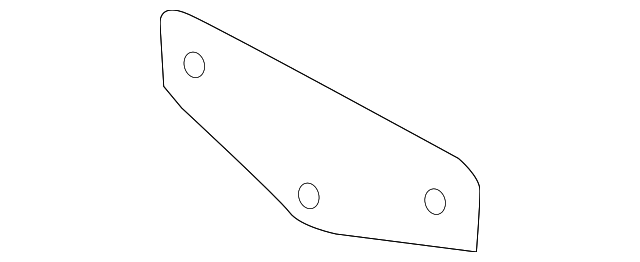 Impact Sensor Retainer Plate 7L0-907-462