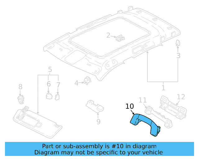 Grip Handle 5NA-857-607-C-RM5